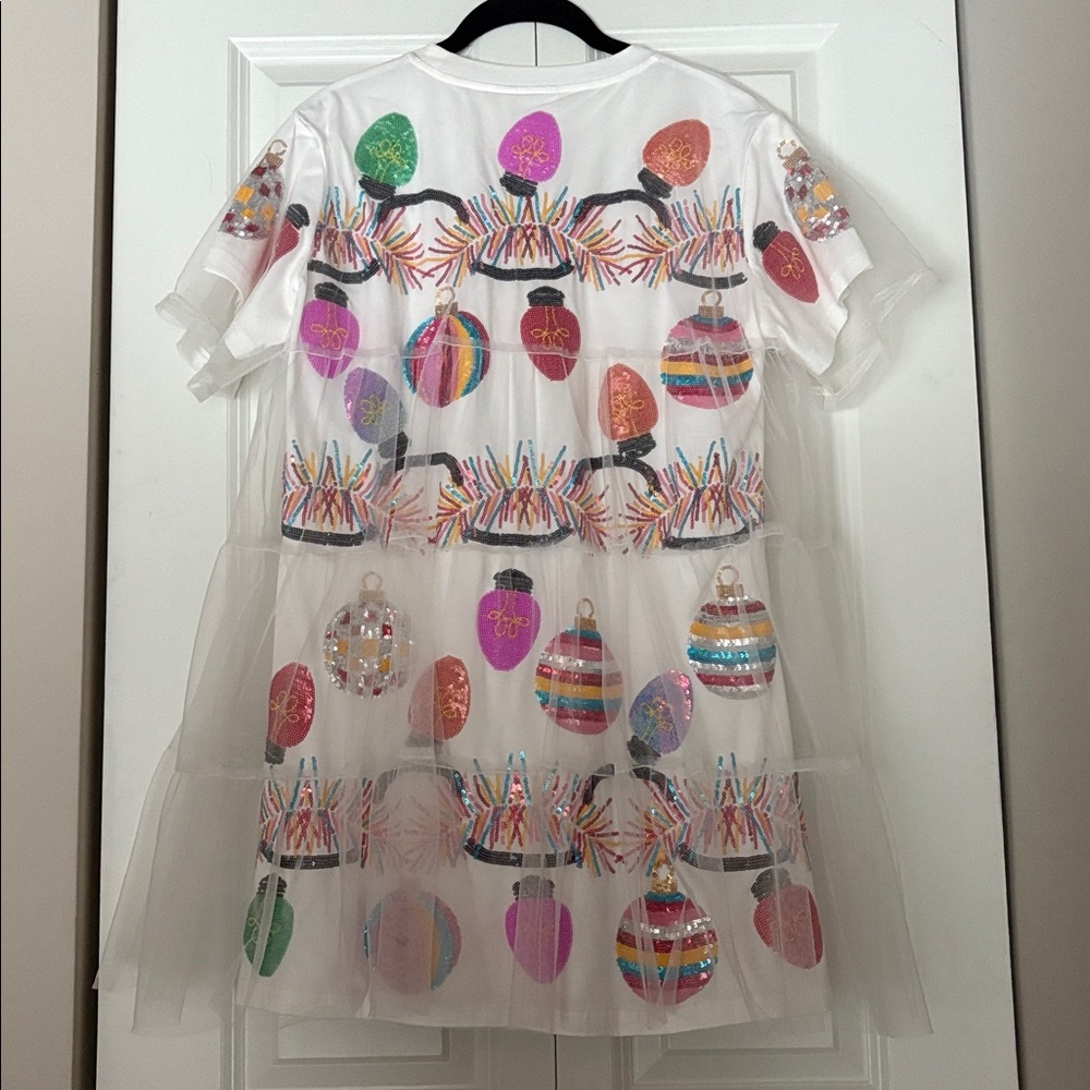 QUEEN OF SPARKLES Colorful Ornament Dress - Picture 3 of 5